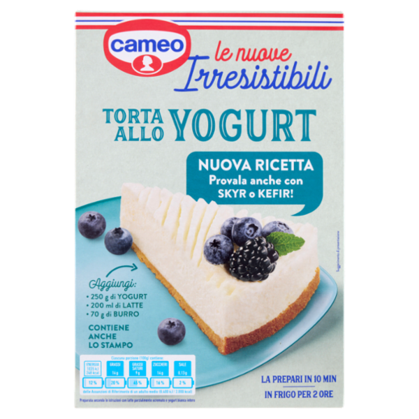 cameo le nuove Irresistibili Torta allo Yogurt 235 g