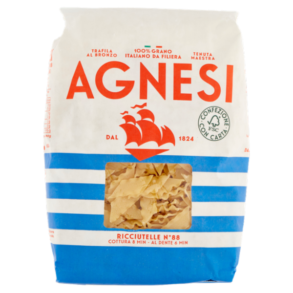 Agnesi Ricciutelle N° 88 500 g