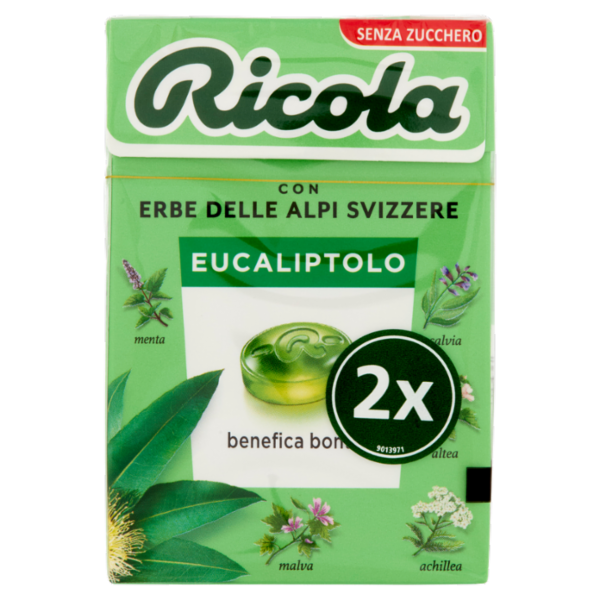 Ricola Eucaliptolo 2 x 50 g