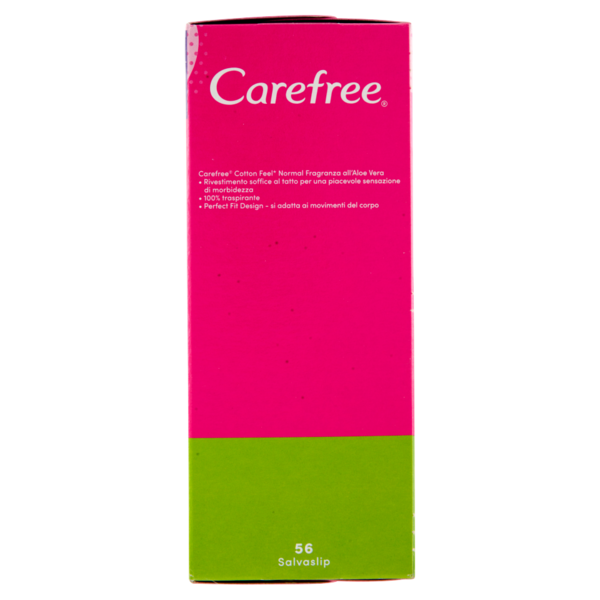 Carefree Cotton Feel* Normal Fragranza all'Aloe Vera Salvaslip 56 pz
