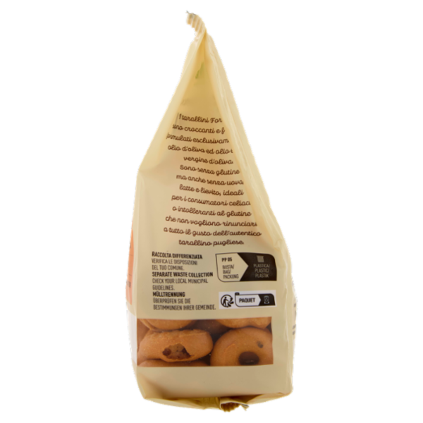 ForAlle Tarallini senza glutine al Pomodoro e Origano 100 g