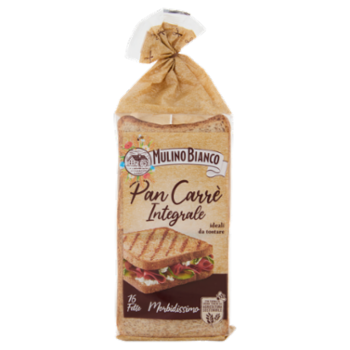 Mulino Bianco Pan Carrè Pane Integrale Ideale Per Toast 16 Fette 315g