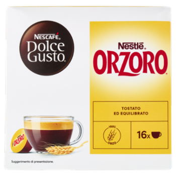 NESCAFÉ DOLCE GUSTO Orzoro Bevanda D'Orzo Compatibili Nescafé Dolce Gusto 16 Capsule 64g