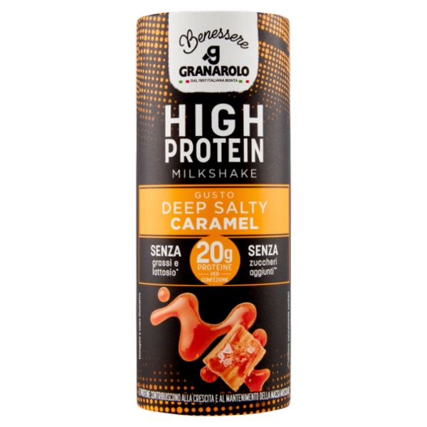 Granarolo Benessere High Protein Milkshake Gusto Deep Salty Caramel 235 ml