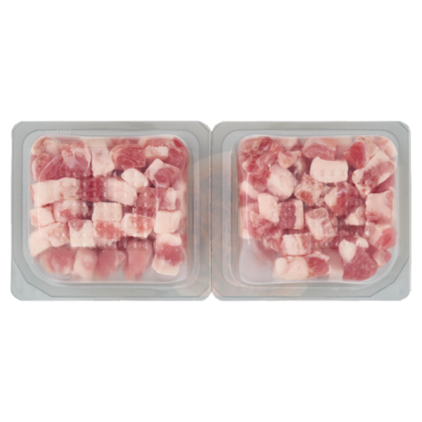 Selex Pancetta Dolce a Cubetti in Confezioni Salvafreschezza 2x80 g