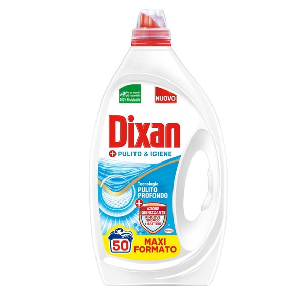 Dixan Pulito e Igiene 50 Lavaggi 2.5 L
