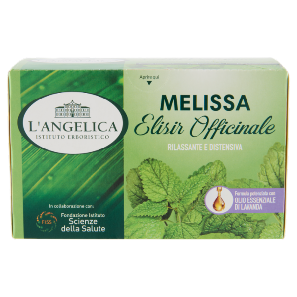 L'Angelica Melissa Elisir Officinale 18 Filtri 27 g