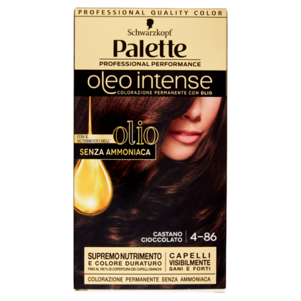 Palette oleo intense Castano Cioccolato 4-86
