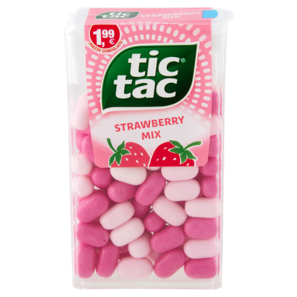 tic tac Strawberry Mix 49 g
