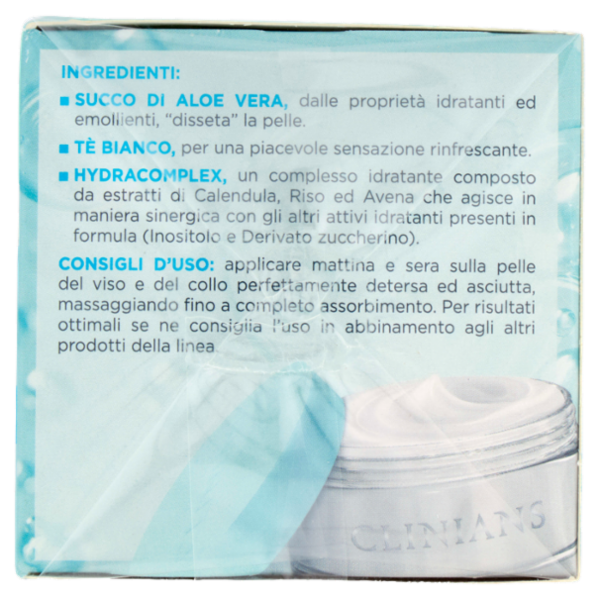 Clinians Hydra Plus Crema Idratante Leggera Pelli Normali o Miste 50 mL