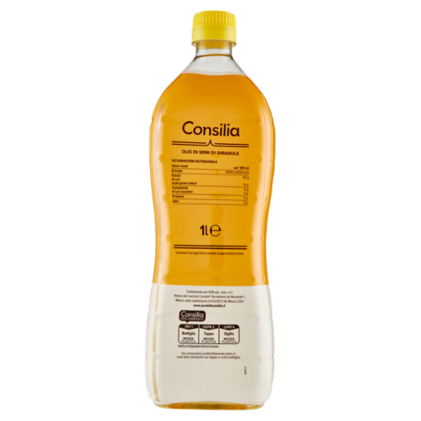 Consilia Olio di Semi di Girasole 1 L