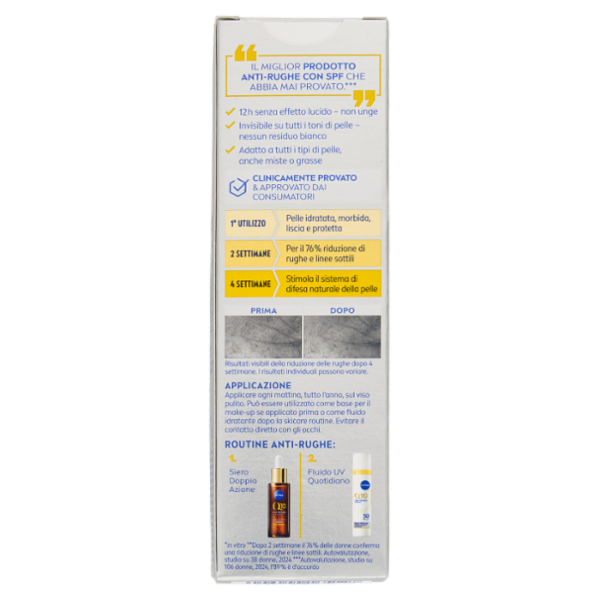Nivea Q10 Anti-Rughe Expert SPF 50 Fluido UV Quotidiano 40 ml