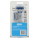 Gillette Rasoio da Uomo SkinGuard Sensitive Manico + Lamette di Ricambio, 2 Ricariche