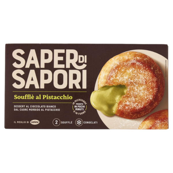 Selex Saper di Sapori Soufflè al Pistacchio Surgelato 2x100 g