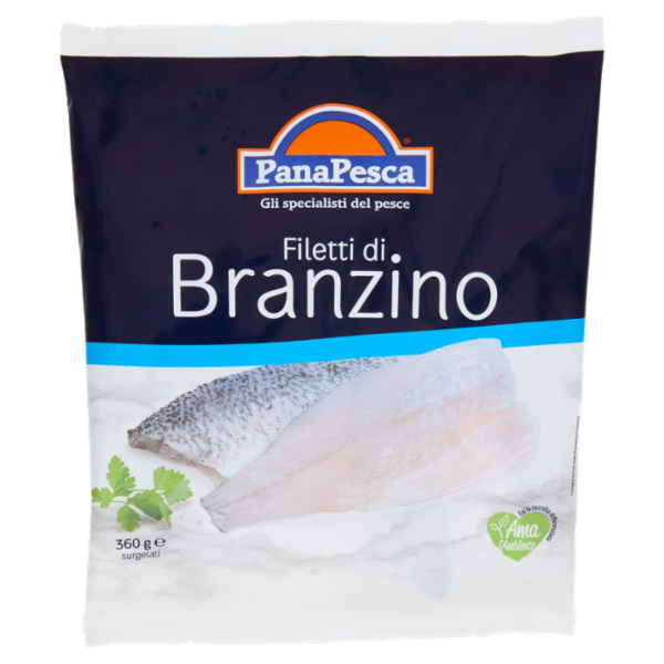 PanaPesca Filetti di Branzino surgelati 360 g