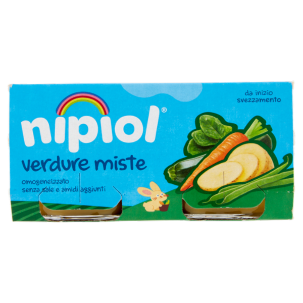 nipiol verdure miste omogeneizzato 2 x 80 g