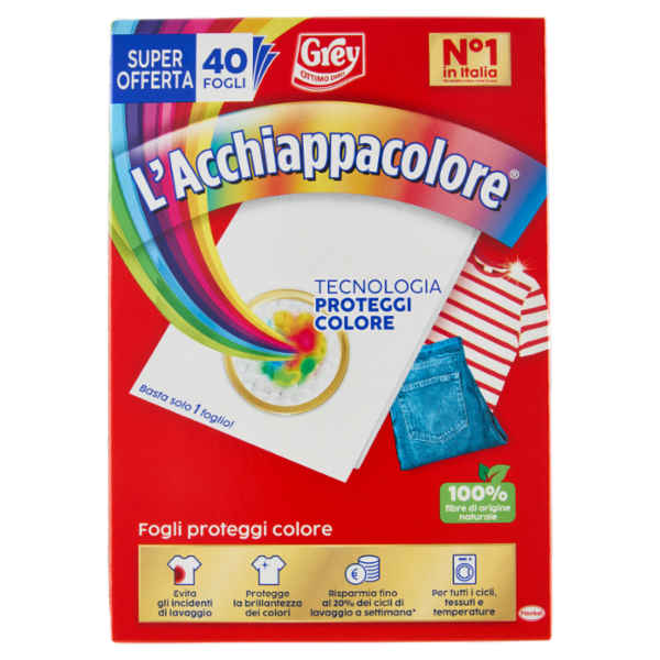 GREY l'Acchiappacolore 40 Fogli