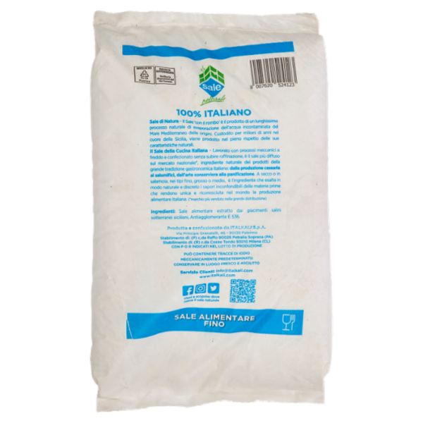 Italkali Sale Alimentare Fino naturale 10 kg