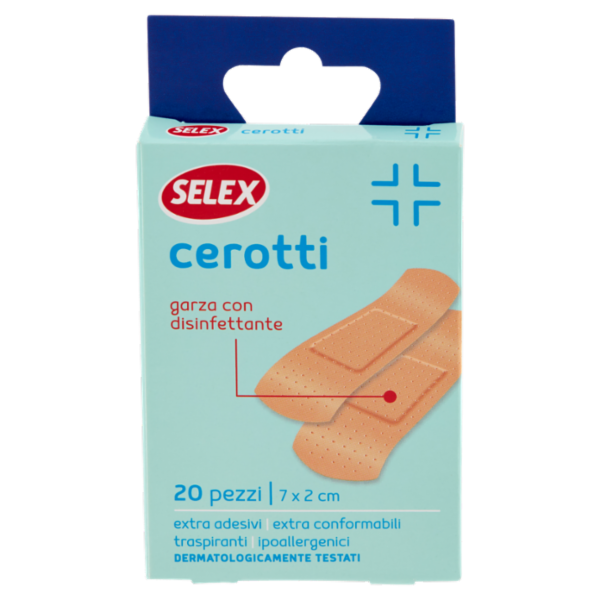 Selex Cerotti Classici Monoformato 7x2 cm 20 pezzi