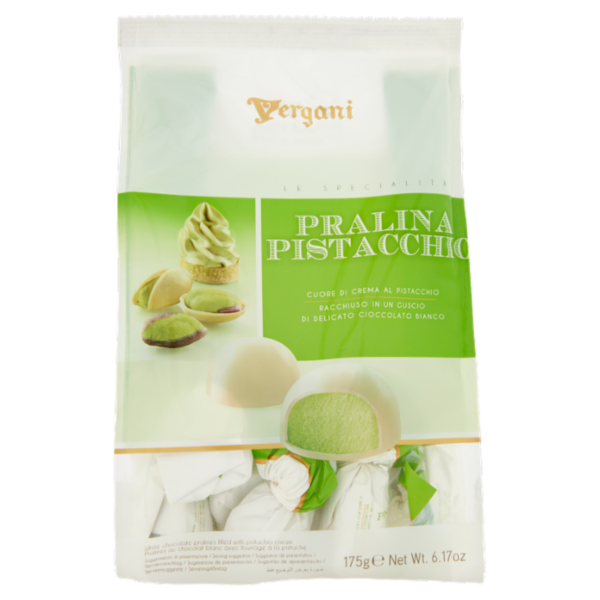 Vergani Le Specialità Pralina Piastacchio 175 g