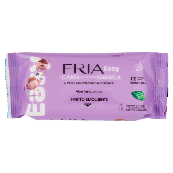 Fria Easy la Carta Veramente Igienica Effetto Emolliente 12 pz