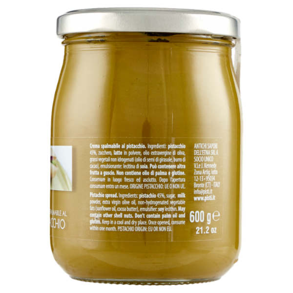 Pistì Crema Spalmabile al Pistacchio 600 g