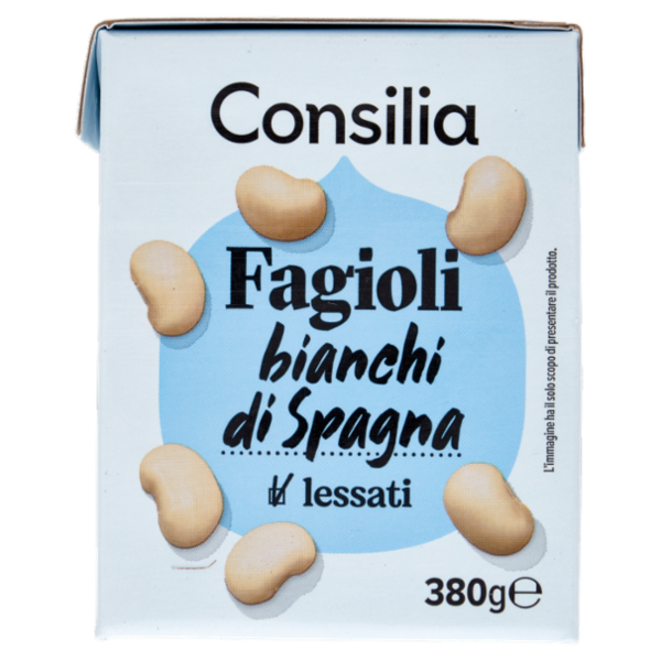 Consilia Fagioli Bianchi di Spagna Lessati 380 g