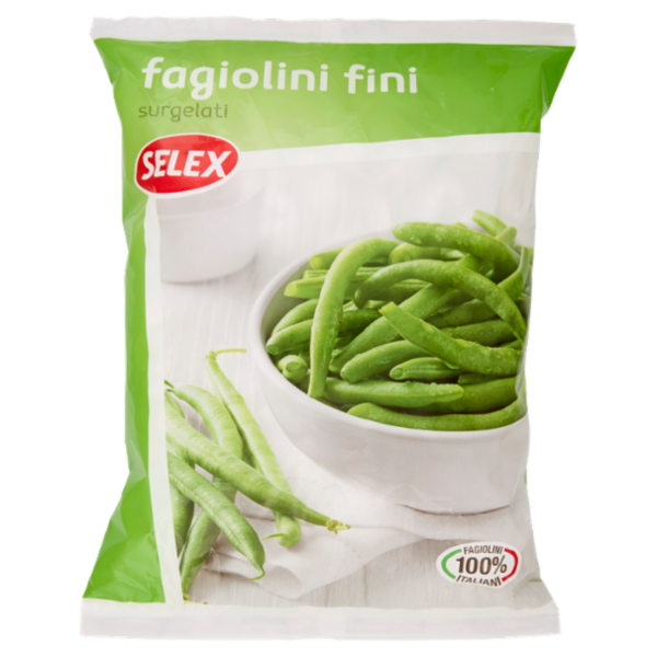 Selex Fagiolini Fini Surgelati 1 kg