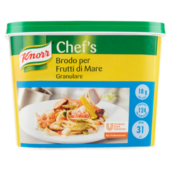 Knorr Chef's Brodo per Frutti di Mare Granulare 570 g