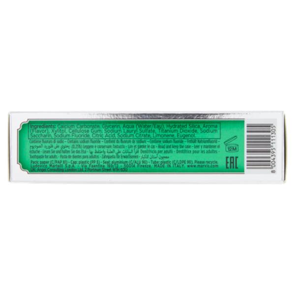 Marvis Dentifricio Classic Strong Mint 25 ml