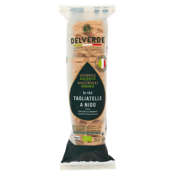 Delverde Integrale Biologica No 182 Tagliatelle a Nido 250 g