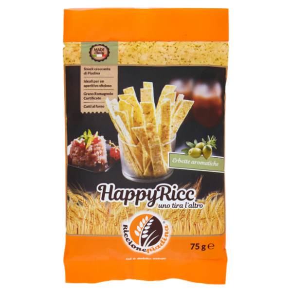 Riccionepiadina HappyRicc Erbette Aromatiche 75 g