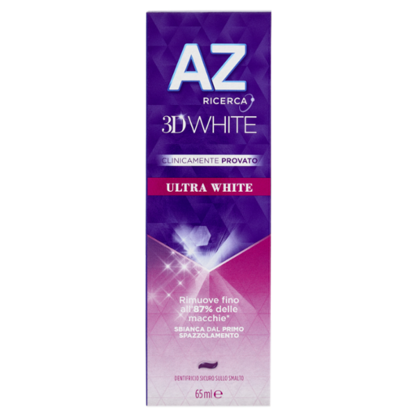 AZ Ricerca Dentifricio 3D White Ultra White 65 ml