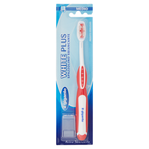 IL GIGANTE White Plus Spazzolino Sbiancante Medio