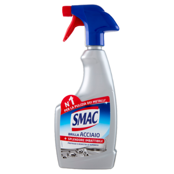 Smac Brilla Acciaio Spray 520 ml