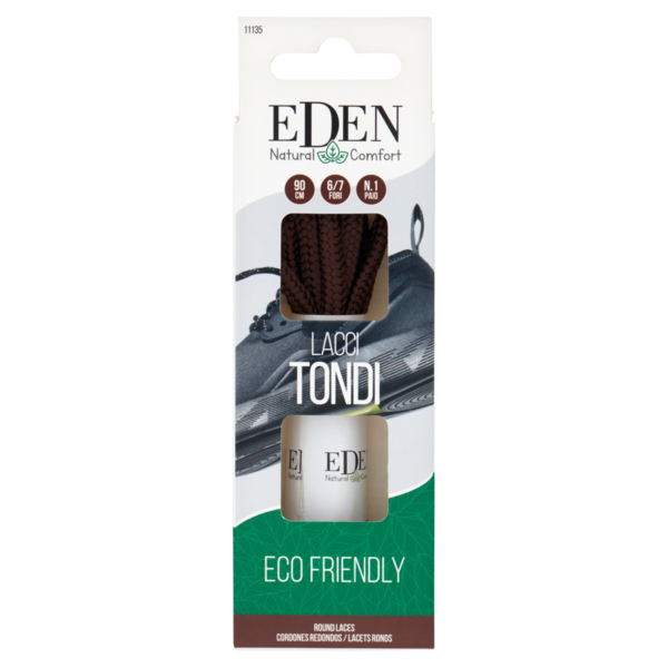 Eden Natural Comfort Lacci Tondi 90 cm 6/7 Fori 1 Paio