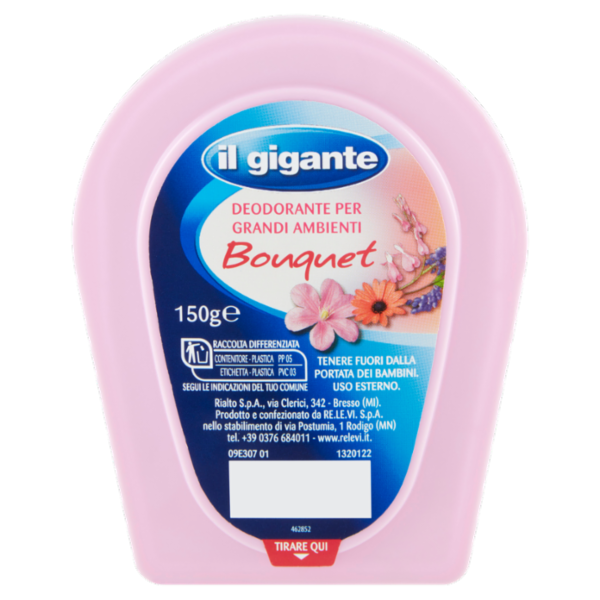 IL GIGANTE Deodorante per Grandi Ambienti Bouquet 150 g