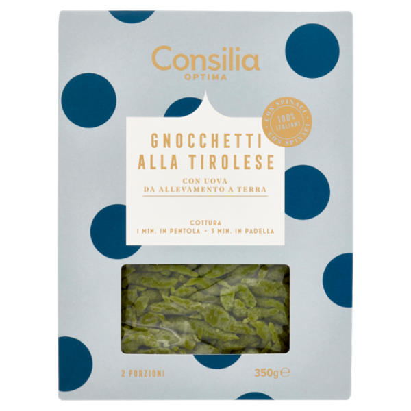 Consilia Optima Spatzle Freschi con Spinaci 350 g