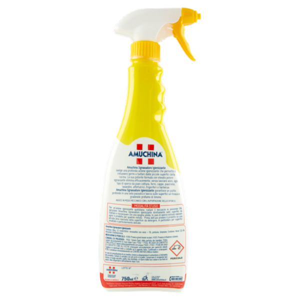 Amuchina Sgrassatore Igienizzante Profumo di Limone 750 ml
