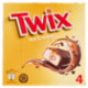 Twix Barretta Gelato con biscotto ricoperto di cioccolato al latte, Multipack da 4 x 34.2 g