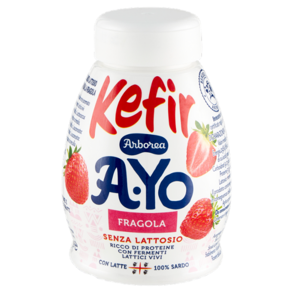 Arborea Ayo Kefir Fragola Senza Lattosio 200 g