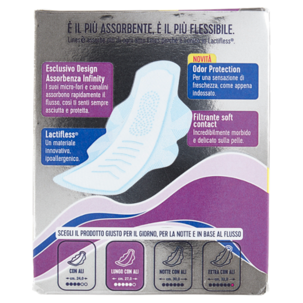 Lines è lungo con ali 9+2 pz