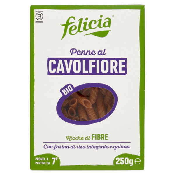felicia Bio Penne al Cavolfiore 250 g