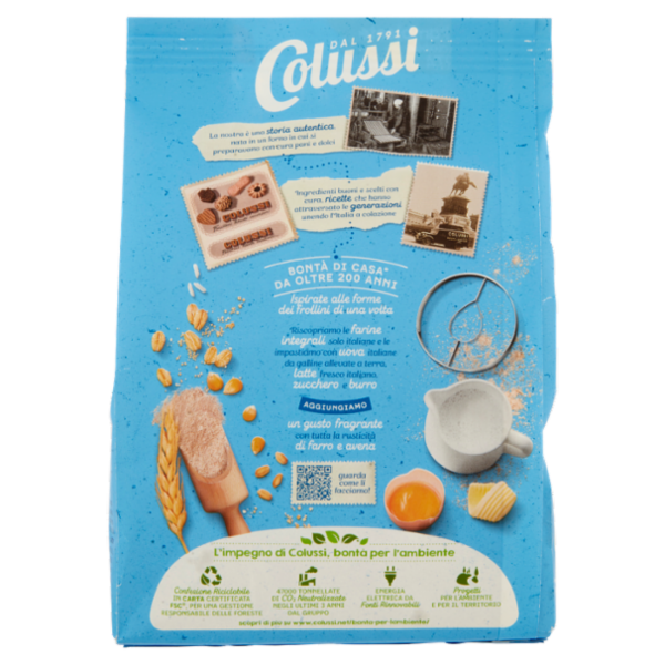 Colussi Biscotti Integrali con Cereali Croccanti 300 g