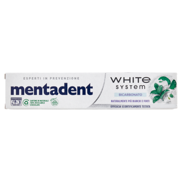 Mentadent White system Bicarbonato 75 ml
