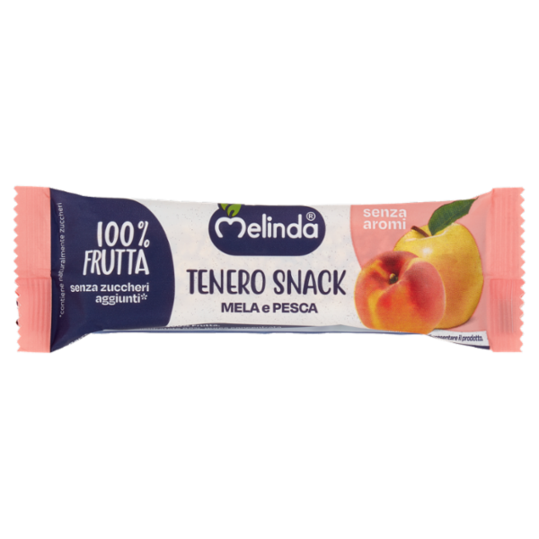 Melinda Tenero Snack Mela e Pesca 25 g