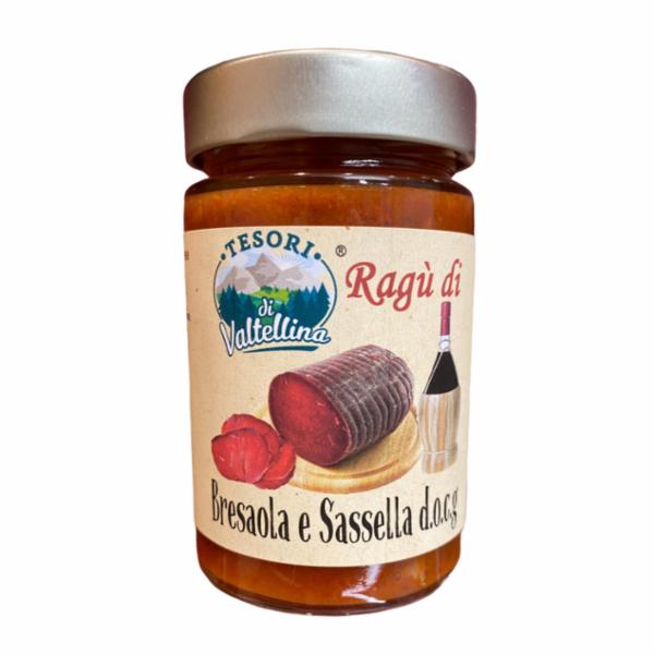 Tesori di Valtellina Ragu' Bresaola e Sassella 190 g