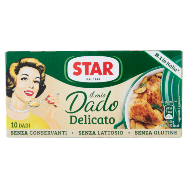Star il mio Dado Delicato 10 Dadi 100 g