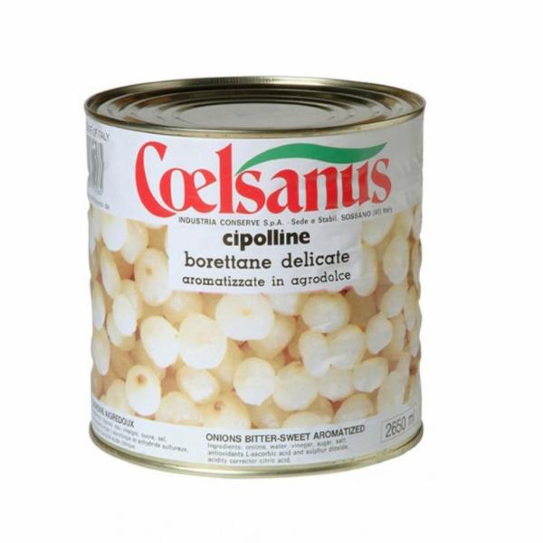 Cipolle Borettane Delicate in latta 2,6 kg