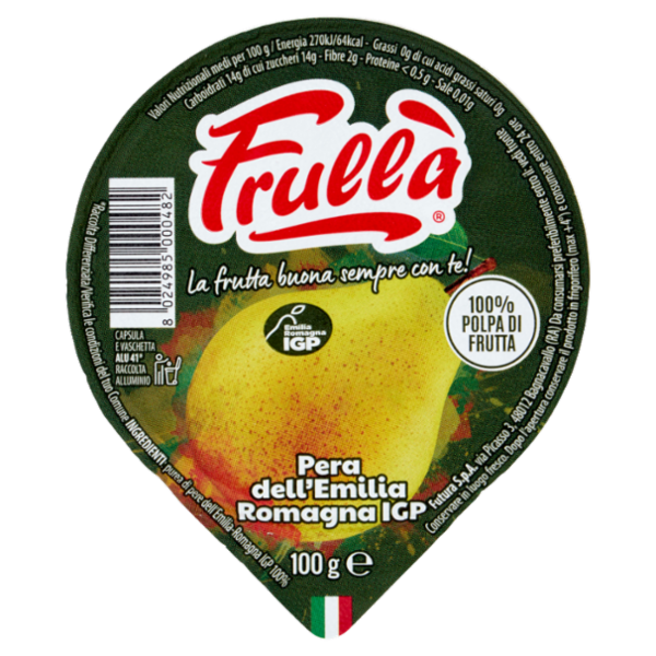 Frullà Pera dell'Emilia Romagna IGP Senza zuccheri aggiunti 100 g